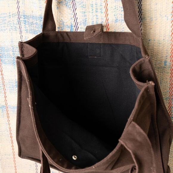 Upcycled handmade carhartt canvas tote bag - Picture 7 of 7